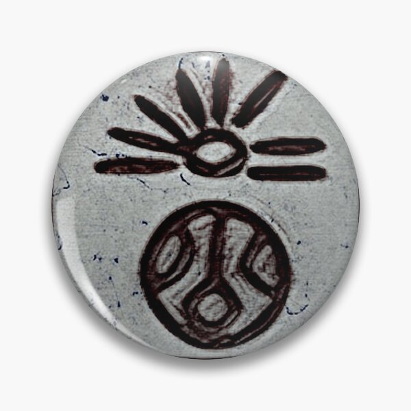 Item preview, Puerto Rico Taino Sun Symbol Rock Art designed and sold by SoLunAgua ..