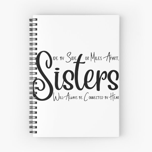 Item preview, Side By Side or Miles Apart Sisters Will Always be Connected By Heart for Men, women, Sister and Friend designed and sold by Unicorny-Design.