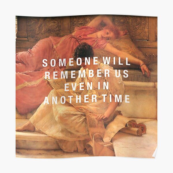 someone will remember us Poster
