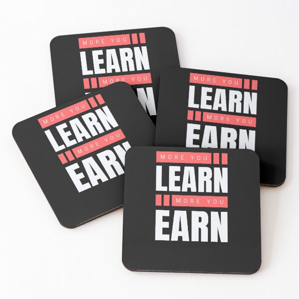 Item preview, More You Learn More You Earn  designed and sold by Recti.