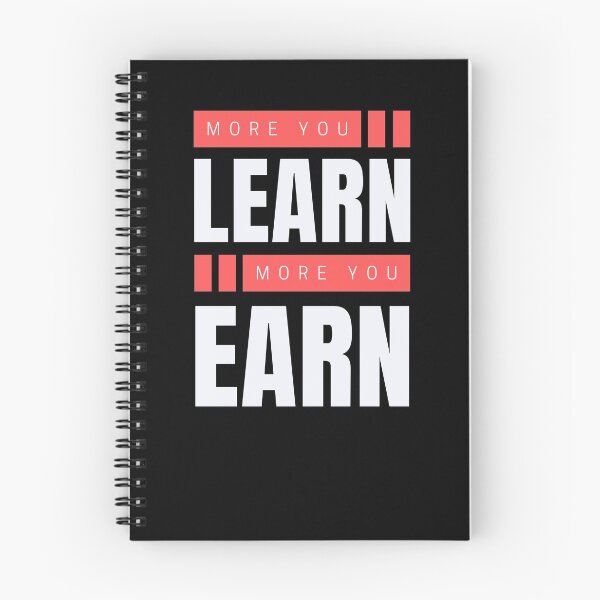 Item preview, More You Learn More You Earn  designed and sold by Recti.