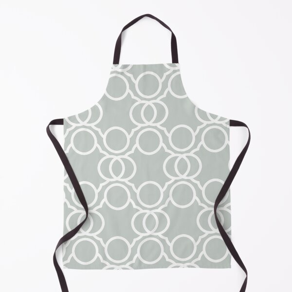 Artikelvorschau, Gray-Green and White Geometric Circle Pattern Pairs 2022 Popular Color Quiet Moments 1563 - Colour Trends - Shades - Hues entworfen und verkauft von ColorOfTheYears.