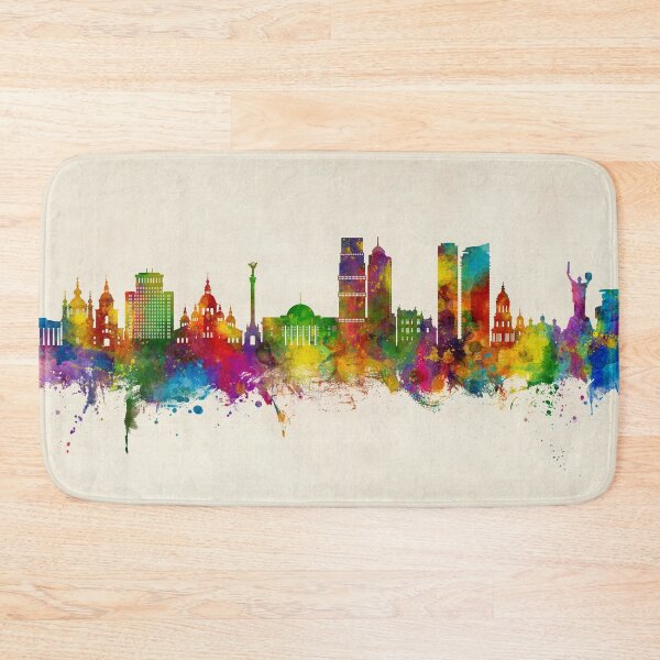 Item preview, Kyiv Ukraine Skyline designed and sold by ArtPrints.