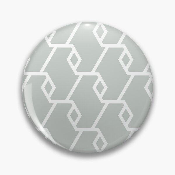 Artikelvorschau, Gray-Green and White Diamond Line Tile Pattern Pairs 2022 Popular Color Quiet Moments 1563 - Colour Trends - Shades - Hues entworfen und verkauft von ColorOfTheYears.