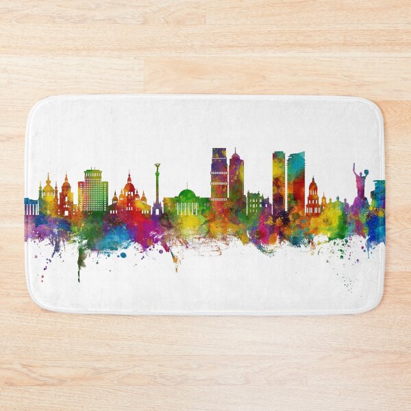 Item preview, Kyiv Ukraine Skyline designed and sold by ArtPrints.