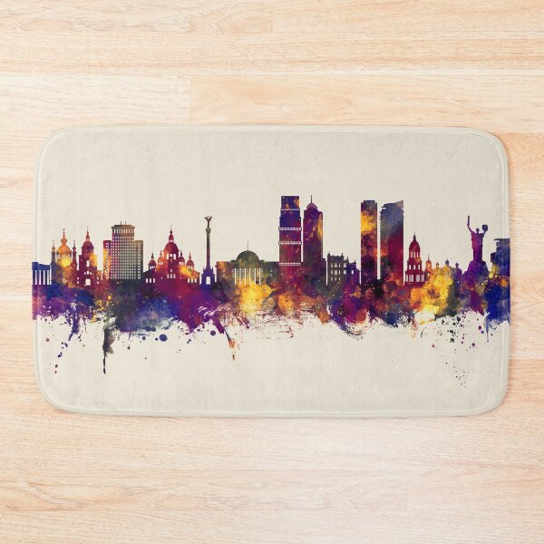 Item preview, Kyiv Ukraine Skyline designed and sold by ArtPrints.