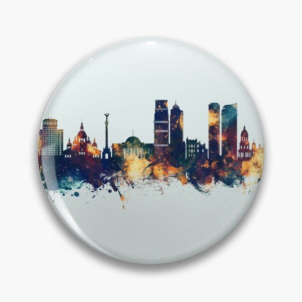 Item preview, Kyiv Ukraine Skyline designed and sold by ArtPrints.