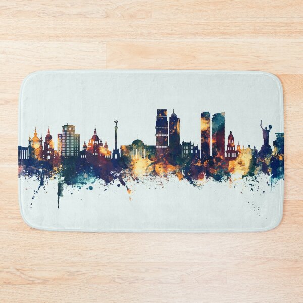 Item preview, Kyiv Ukraine Skyline designed and sold by ArtPrints.