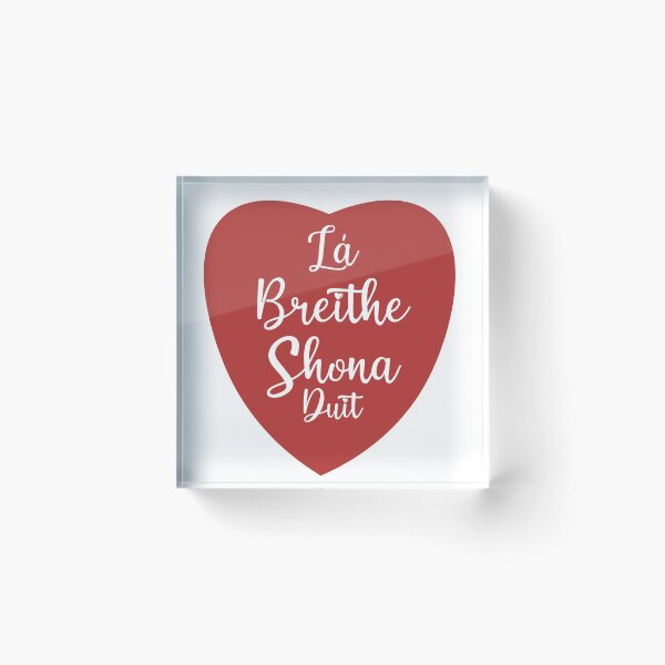 Item preview, Lá Breithe Shona Duit - Irish Happy Birthday designed and sold by ProfessorPoodle.