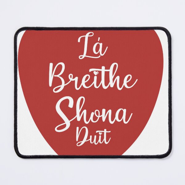 Item preview, Lá Breithe Shona Duit - Irish Happy Birthday designed and sold by ProfessorPoodle.