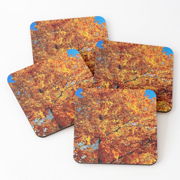 Item preview, Orange tree in autumn designed and sold by HenrikGPhoto.