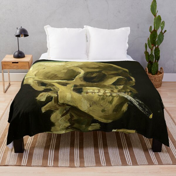 Item preview, Cabeza de esqueleto con un cigarrillo encendido de Vincent Van Gogh (1886) designed and sold by allhistory.
