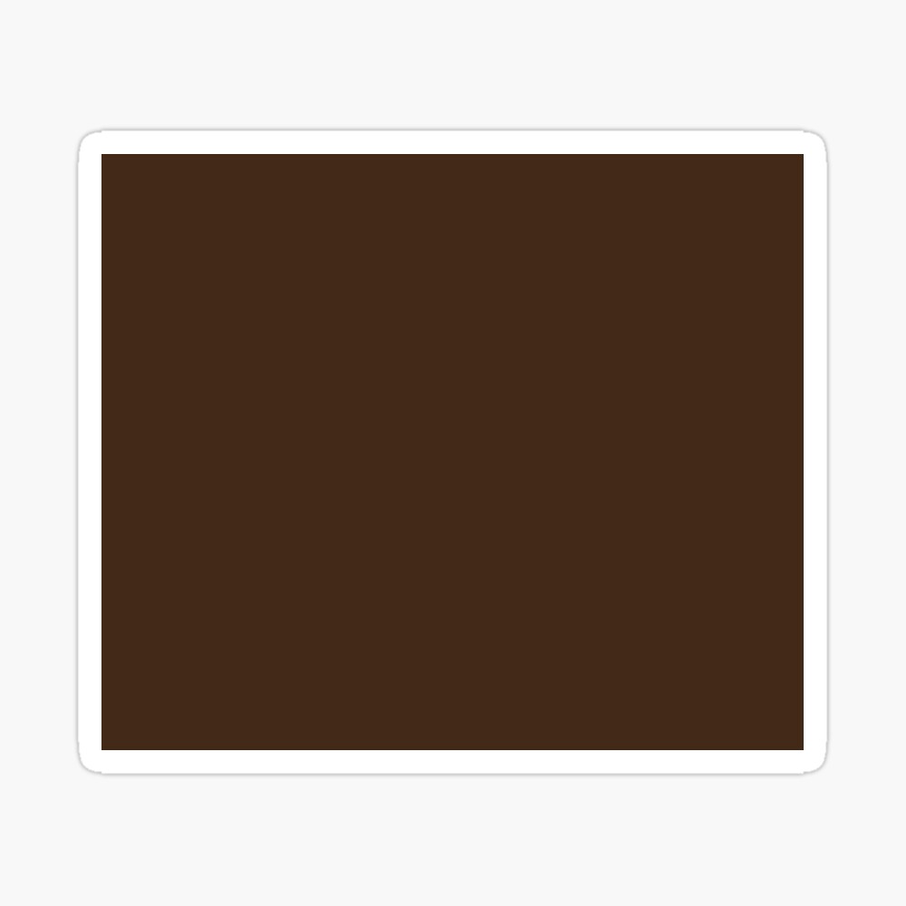 brown poster color