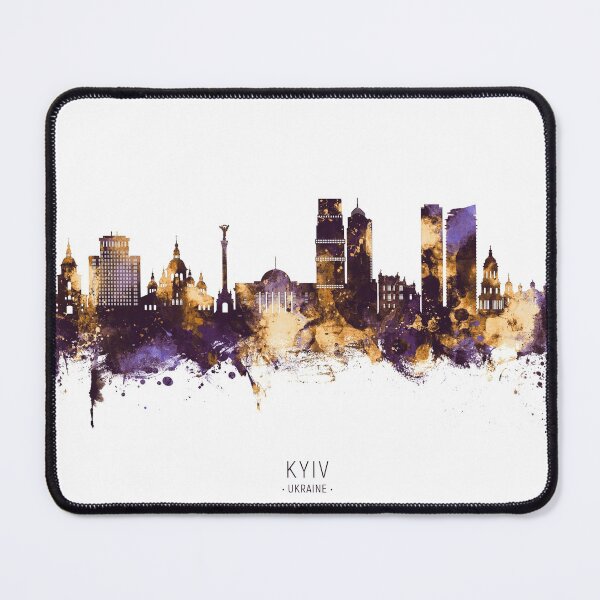 Item preview, Kyiv Ukraine Skyline designed and sold by ArtPrints.