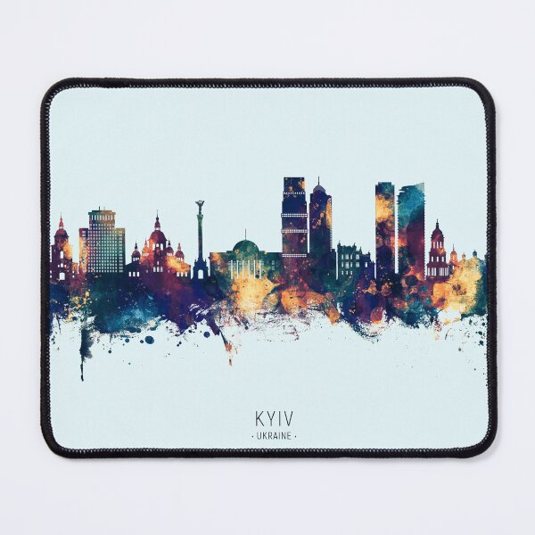 Item preview, Kyiv Ukraine Skyline designed and sold by ArtPrints.