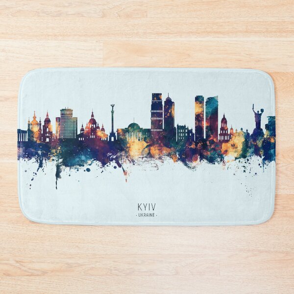 Item preview, Kyiv Ukraine Skyline designed and sold by ArtPrints.