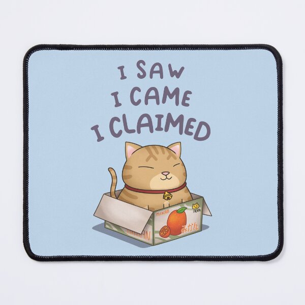 Item preview, I saw I came I claimed Chubby Cat in Box  designed and sold by Takeda-art.