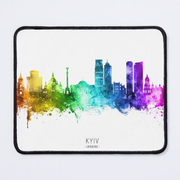 Item preview, Kyiv Ukraine Skyline designed and sold by ArtPrints.