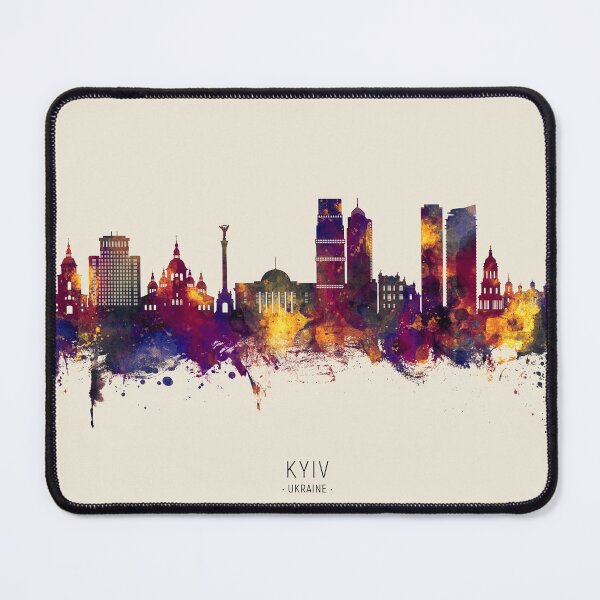 Item preview, Kyiv Ukraine Skyline designed and sold by ArtPrints.