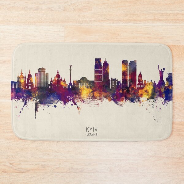 Item preview, Kyiv Ukraine Skyline designed and sold by ArtPrints.