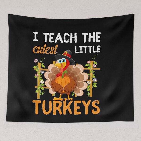 Item preview, I Teach The Cutest Little Turkeys designed and sold by mteehut.