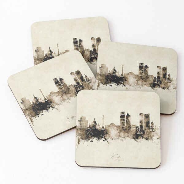 Item preview, Kyiv Ukraine Skyline designed and sold by ArtPrints.