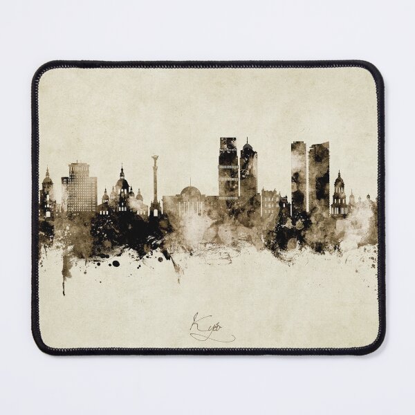 Item preview, Kyiv Ukraine Skyline designed and sold by ArtPrints.