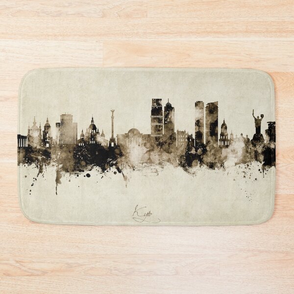 Item preview, Kyiv Ukraine Skyline designed and sold by ArtPrints.