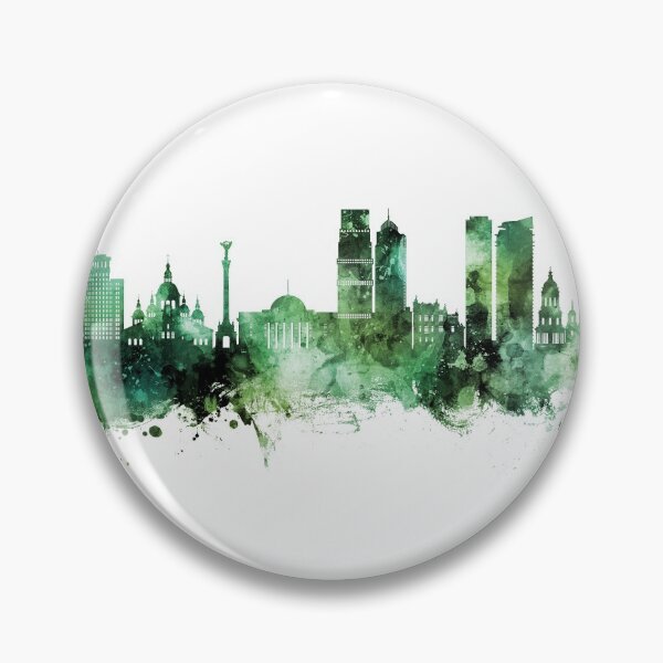 Item preview, Kyiv Ukraine Skyline designed and sold by ArtPrints.