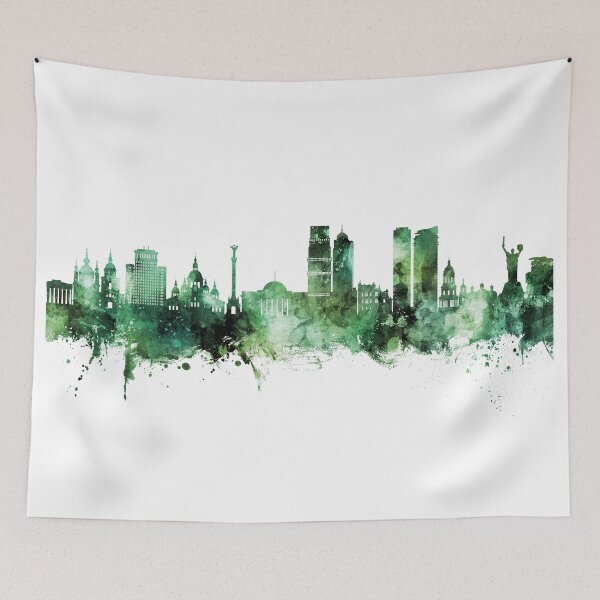 Item preview, Kyiv Ukraine Skyline designed and sold by ArtPrints.