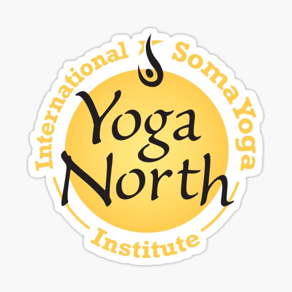 Yoga North ISYI Logo Yellow Sticker