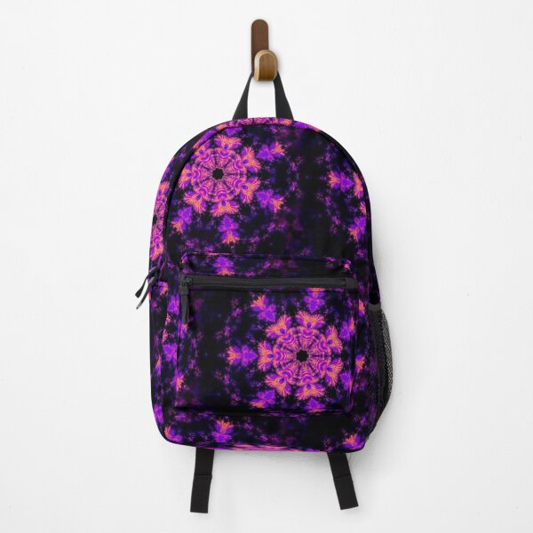 Item preview, Abstract Purple, Orange & Black Fractal Flowers designed and sold by SXW Designs.