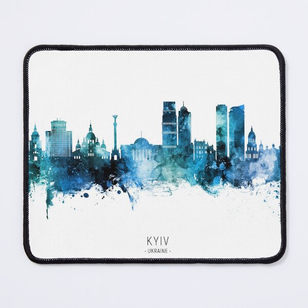 Item preview, Kyiv Ukraine Skyline designed and sold by ArtPrints.