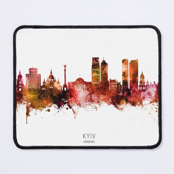 Item preview, Kyiv Ukraine Skyline designed and sold by ArtPrints.