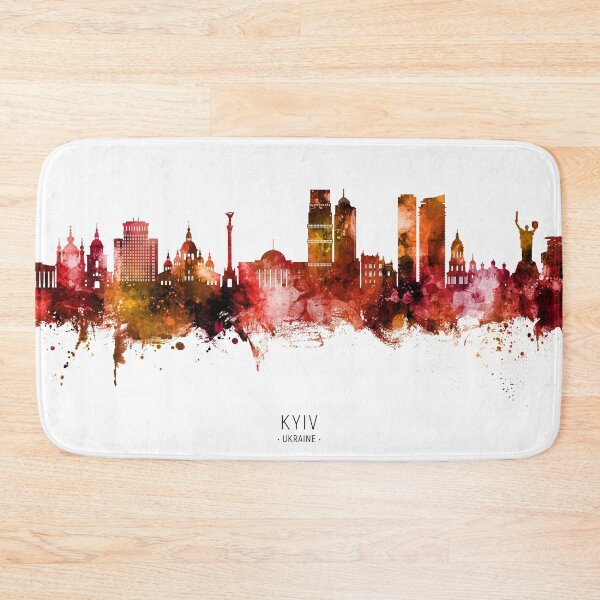 Item preview, Kyiv Ukraine Skyline designed and sold by ArtPrints.