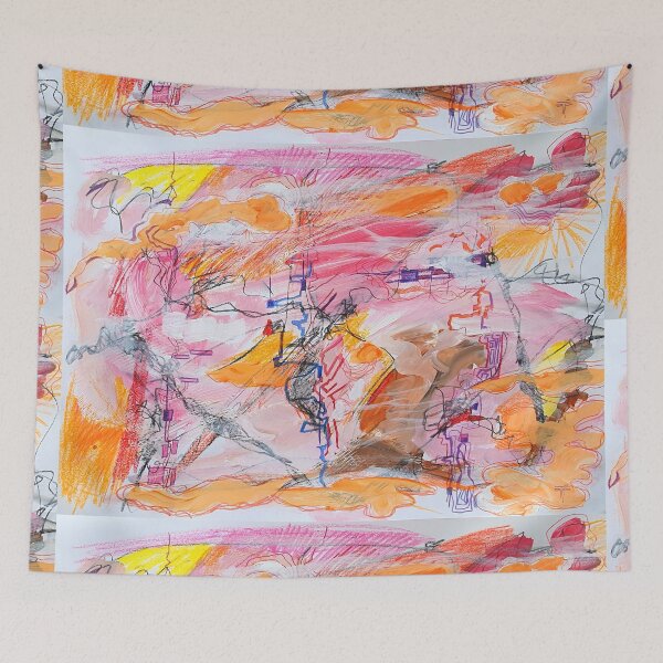 Item preview, poppies field designed and sold by Tereza Pilar  Art.