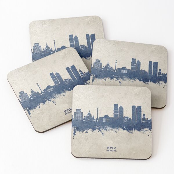 Item preview, Kyiv Ukraine Skyline designed and sold by ArtPrints.
