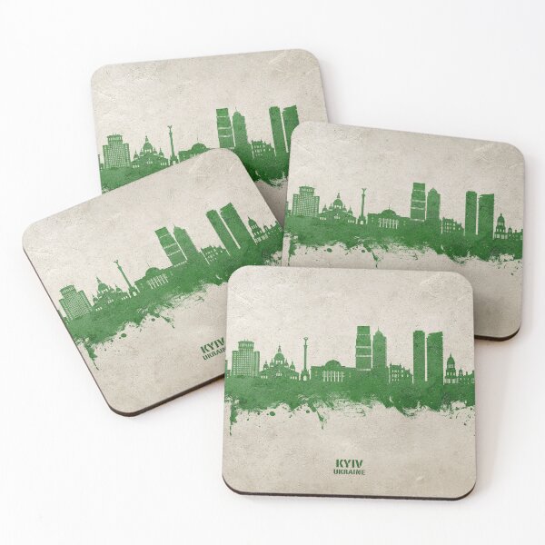 Item preview, Kyiv Ukraine Skyline designed and sold by ArtPrints.