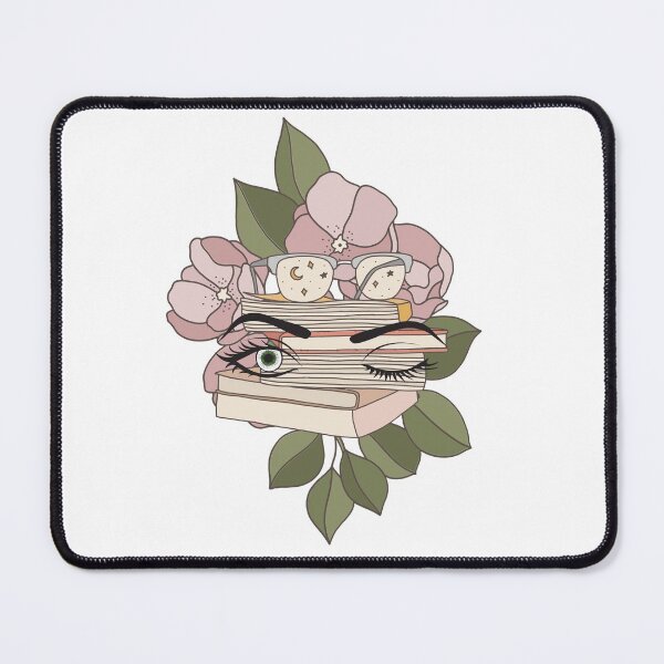 Item preview, Beautiful Flowers | Books | Feminin Green Eyes White Background designed and sold by Rainbows Rock.