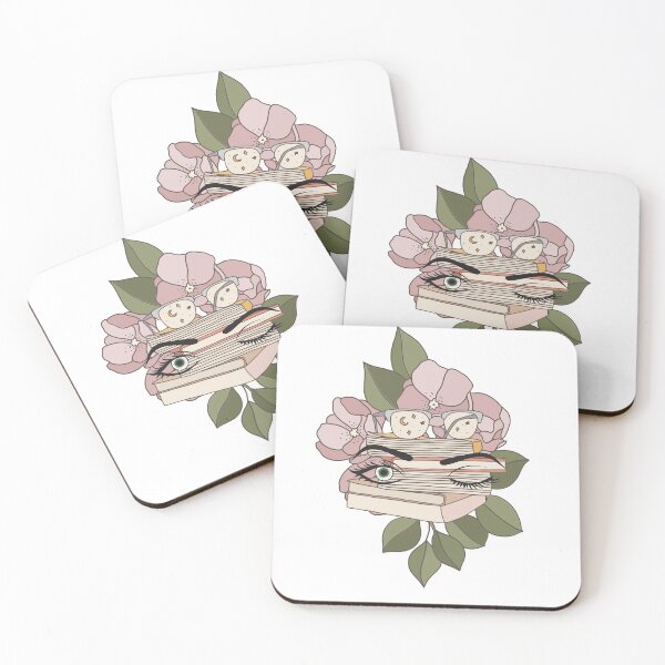 Item preview, Beautiful Flowers | Books | Feminin Green Eyes White Background designed and sold by Rainbows Rock.