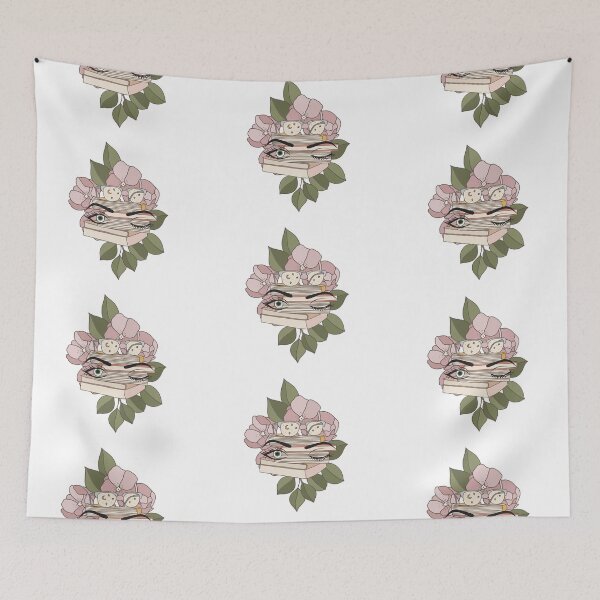 Item preview, Beautiful Flowers | Books | Feminin Green Eyes White Background designed and sold by Rainbows Rock.