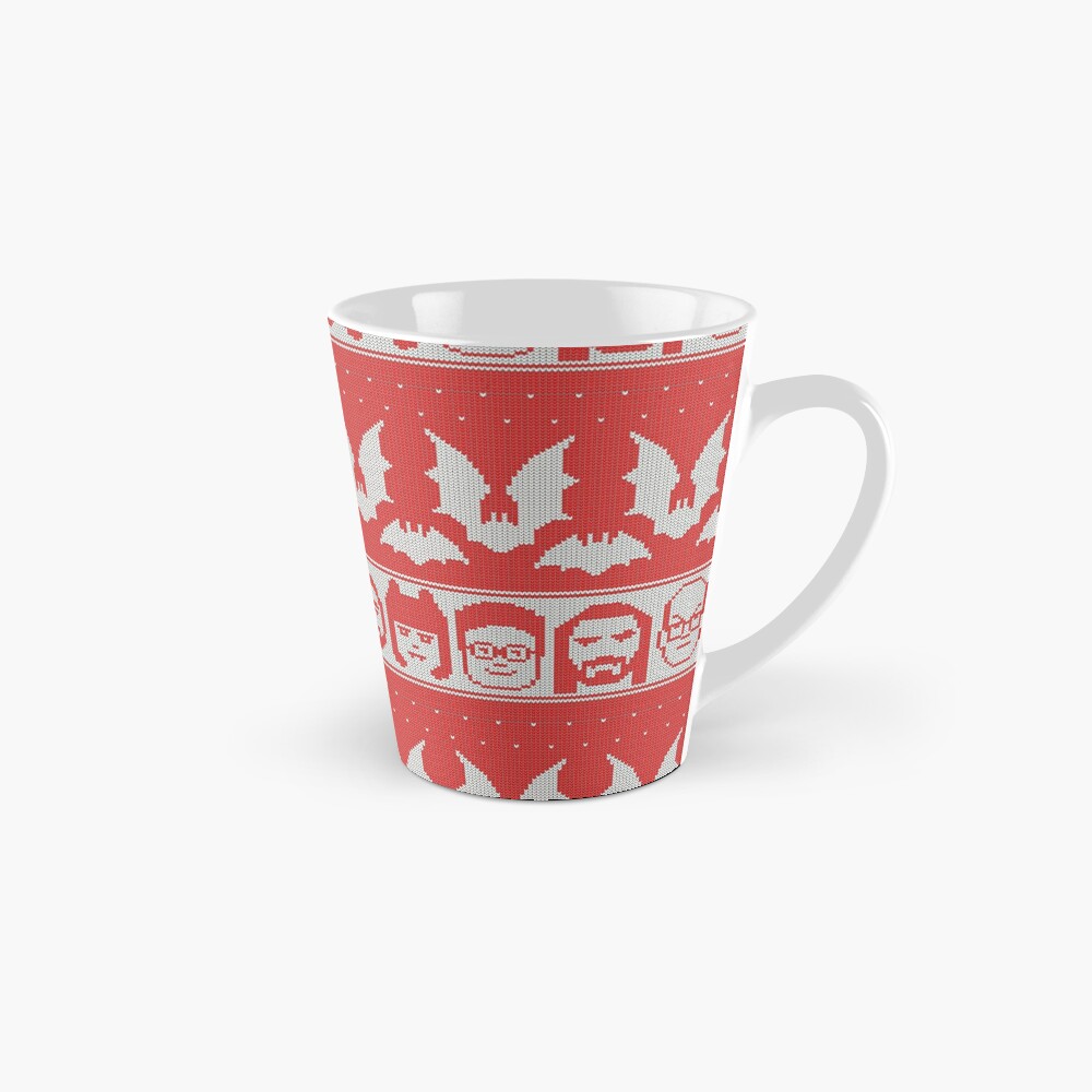 Star Wars Christmas Sweater Red, White and Black Ceramic Graphic Mug