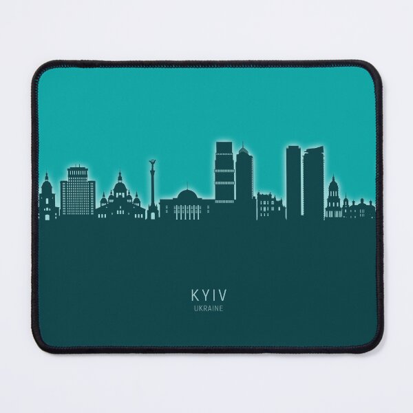 Item preview, Kyiv Ukraine Skyline designed and sold by ArtPrints.