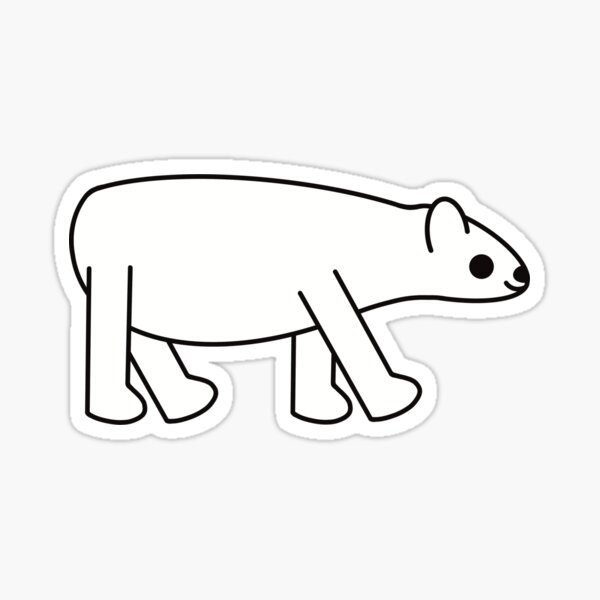 Set Cute Polar Bear Stickers Various Stock Vector (Royalty Free) 1212697666