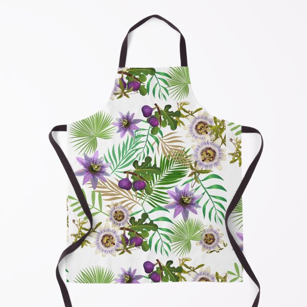 Item preview, passion flower, figs and palms designed and sold by bohemedesign.