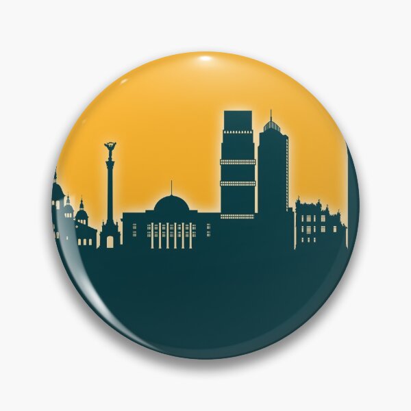 Item preview, Kyiv Ukraine Skyline designed and sold by ArtPrints.