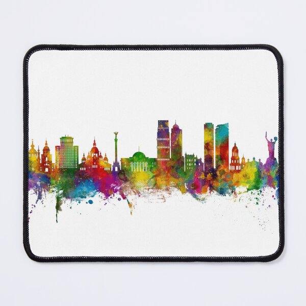 Item preview, Kyiv Ukraine Skyline designed and sold by ArtPrints.