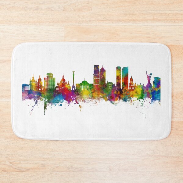 Item preview, Kyiv Ukraine Skyline designed and sold by ArtPrints.