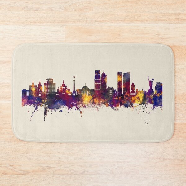 Item preview, Kyiv Ukraine Skyline designed and sold by ArtPrints.
