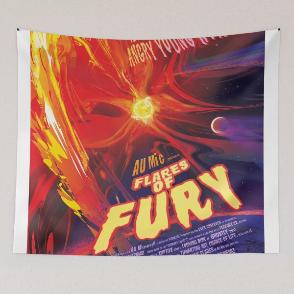 Item preview, NASA's Galaxy of Horrors Presents: Flares of Fury (8K Resolution) designed and sold by bobbooo.